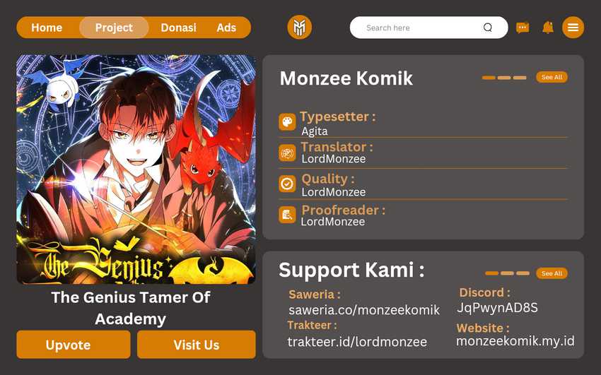 Academy’s Genius Tamer Chapter 29 - halaman 1