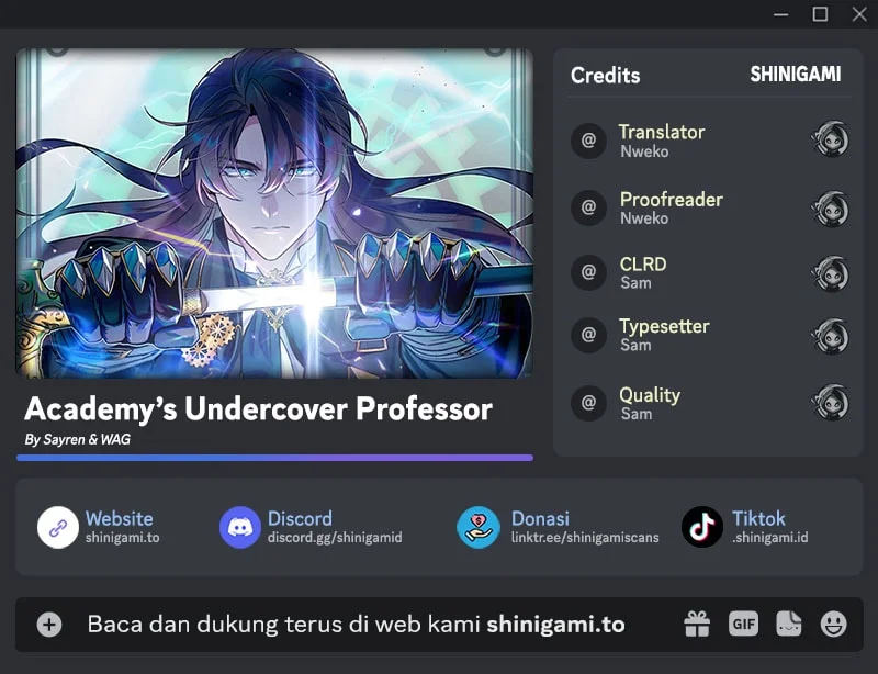 Academy’s Undercover Professor Chapter 151 - halaman 1