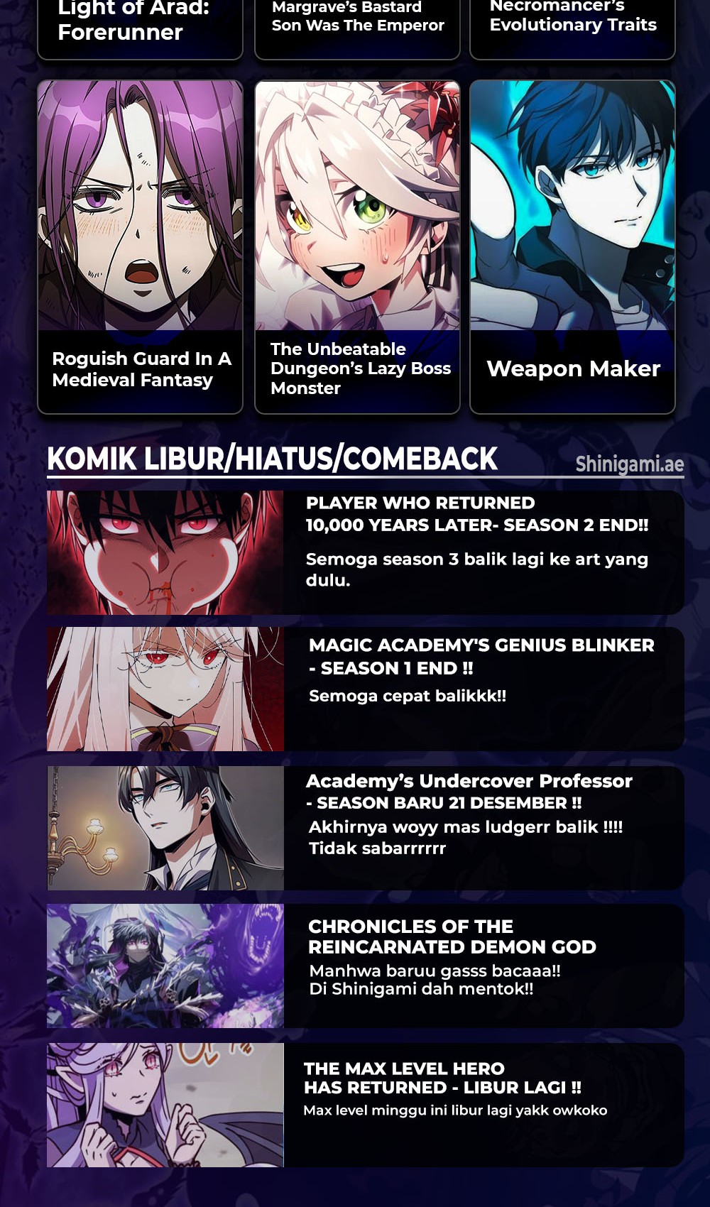 Academy’s Undercover Professor Chapter 94 - halaman 70