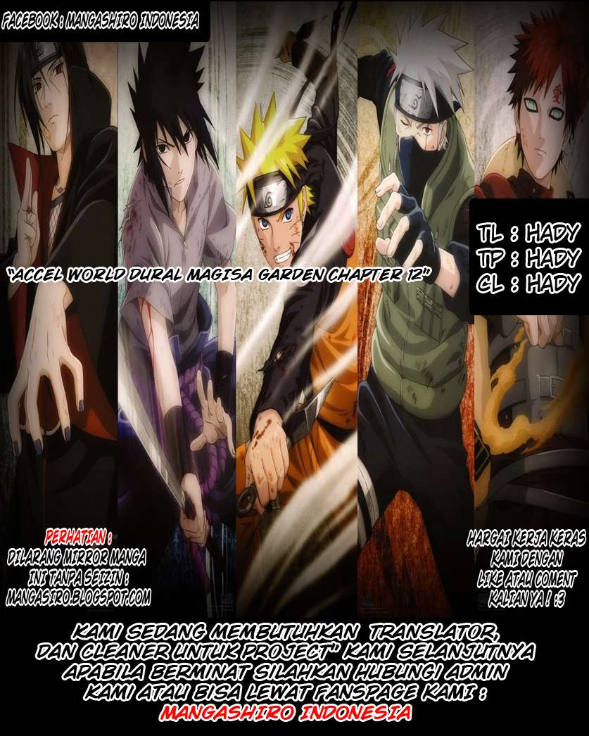 Accel World/Dural: Magisa Garden Chapter 12 - halaman 21