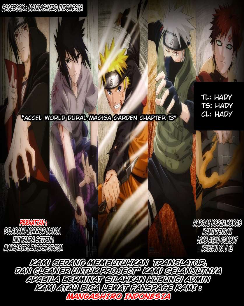 Accel World/Dural: Magisa Garden Chapter 13 - halaman 32