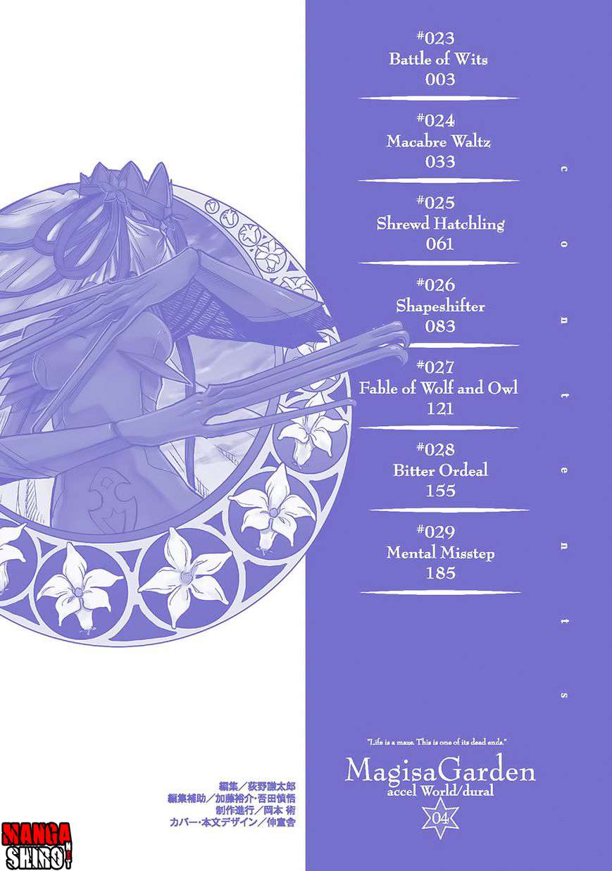 Accel World/Dural: Magisa Garden Chapter 23 - halaman 4