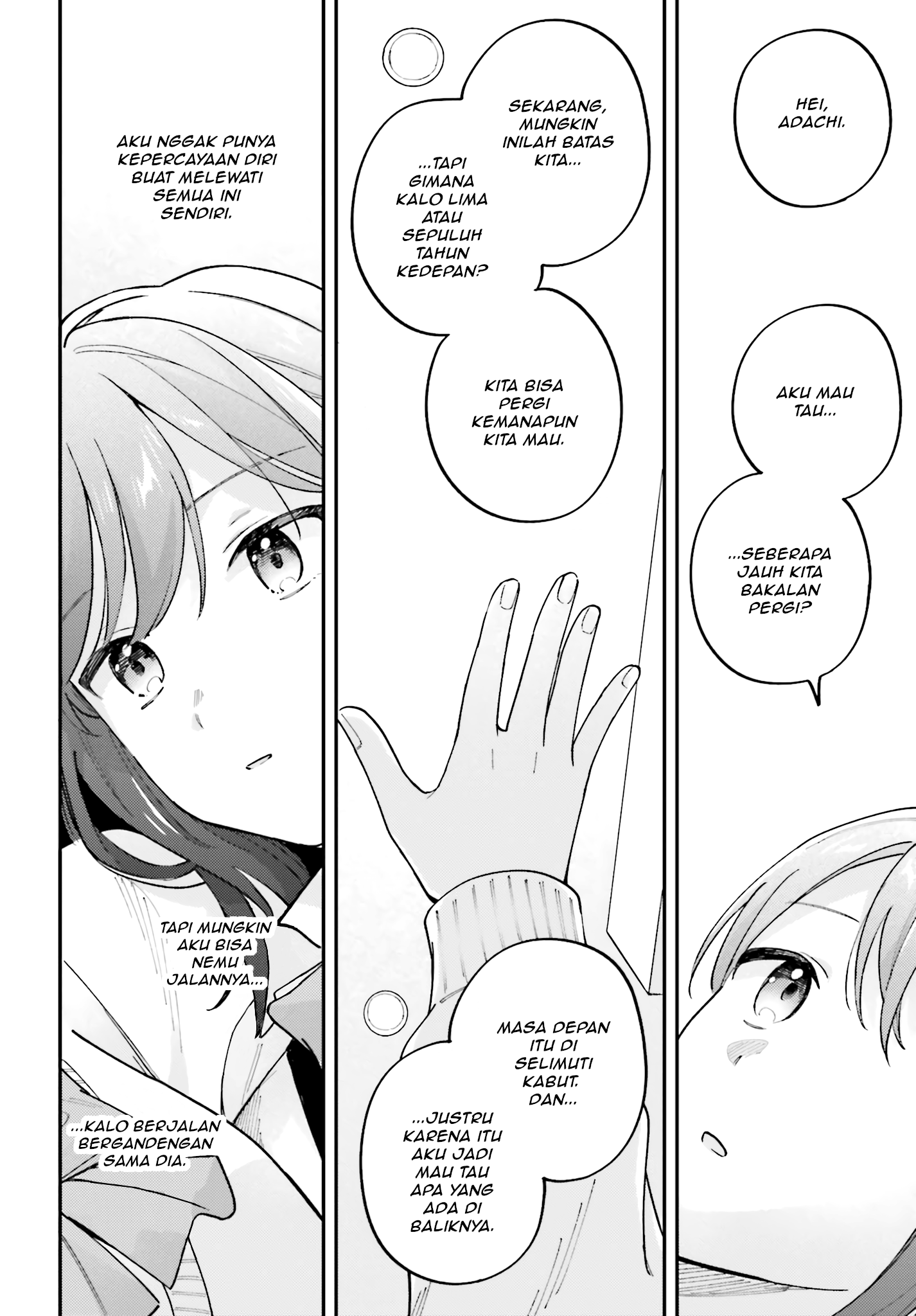 Adachi to Shimamura Chapter 44.7 - halaman 10