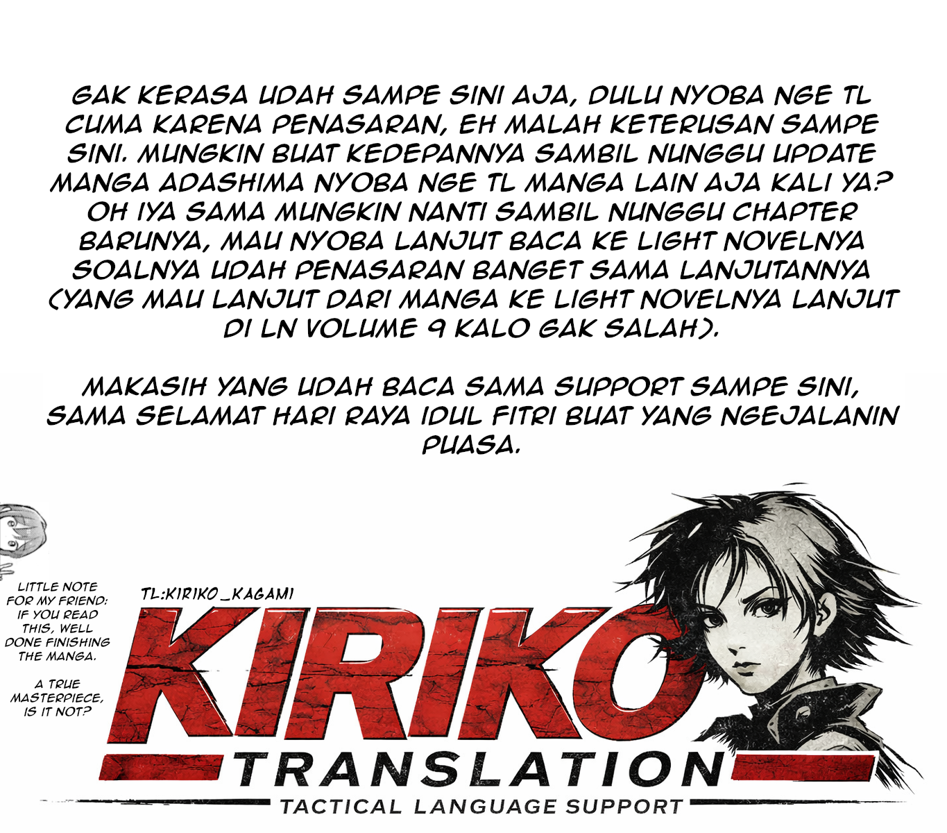 Adachi to Shimamura Chapter 44.75 - halaman 11
