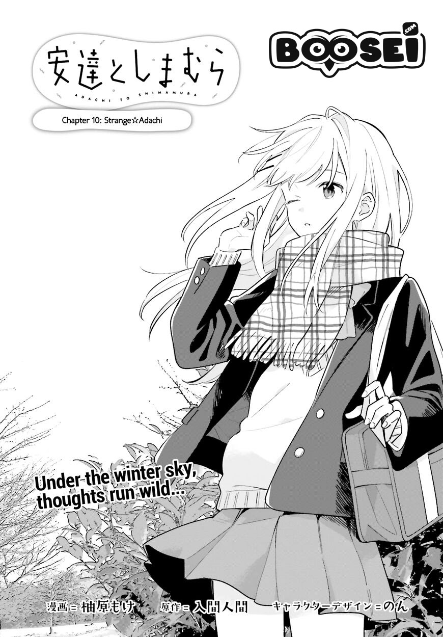 Adachi to Shimamura (YUZUHARA Moke) Chapter 10 - halaman 2