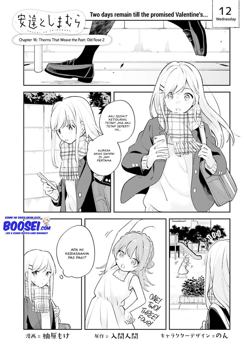 Adachi to Shimamura (YUZUHARA Moke) Chapter 16.5 - halaman 3