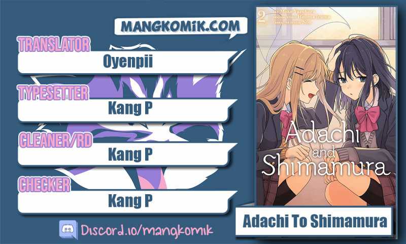 Adachi to Shimamura (YUZUHARA Moke) Chapter 20 - halaman 1