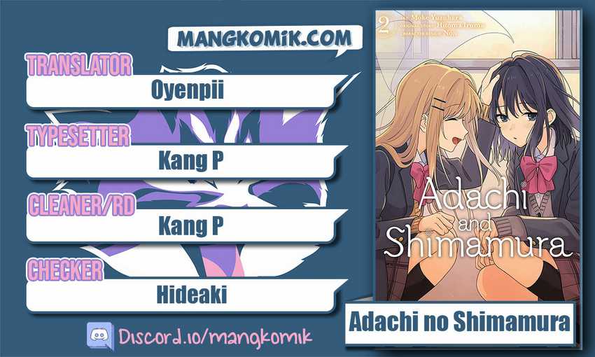 Adachi to Shimamura (YUZUHARA Moke) Chapter 24 - halaman 1