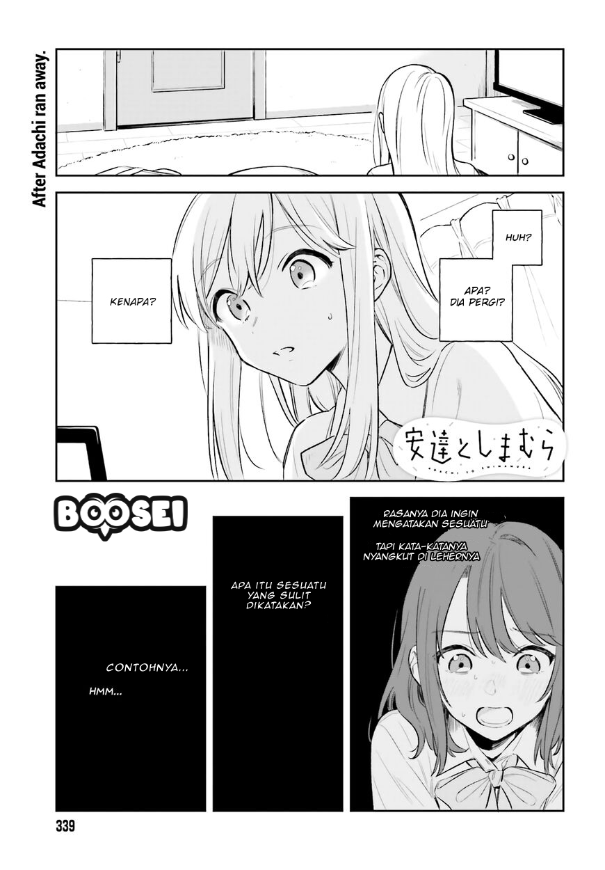 Adachi to Shimamura (YUZUHARA Moke) Chapter 4 - halaman 3