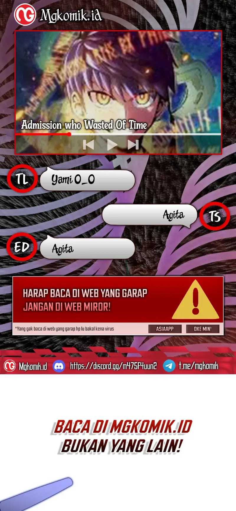Admission is a Waste of Time Chapter 11 - halaman 1