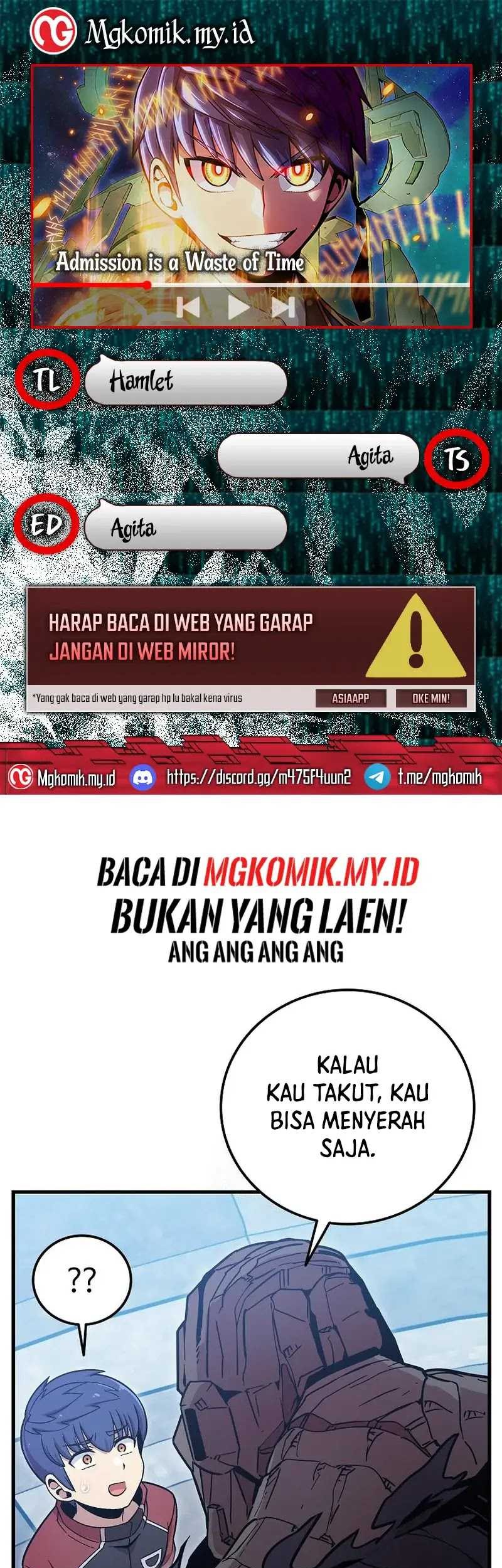 Admission is a Waste of Time Chapter 31 - halaman 1
