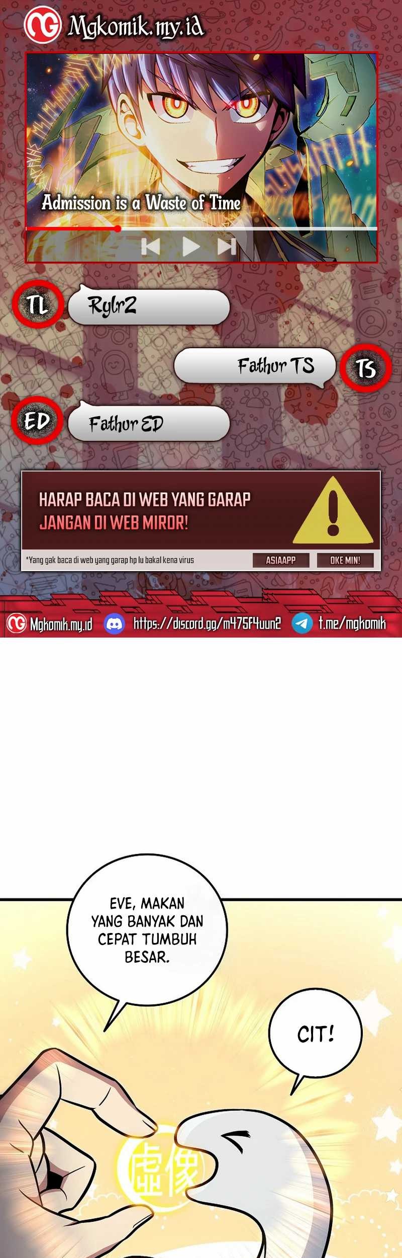 Admission is a Waste of Time Chapter 41 - halaman 1