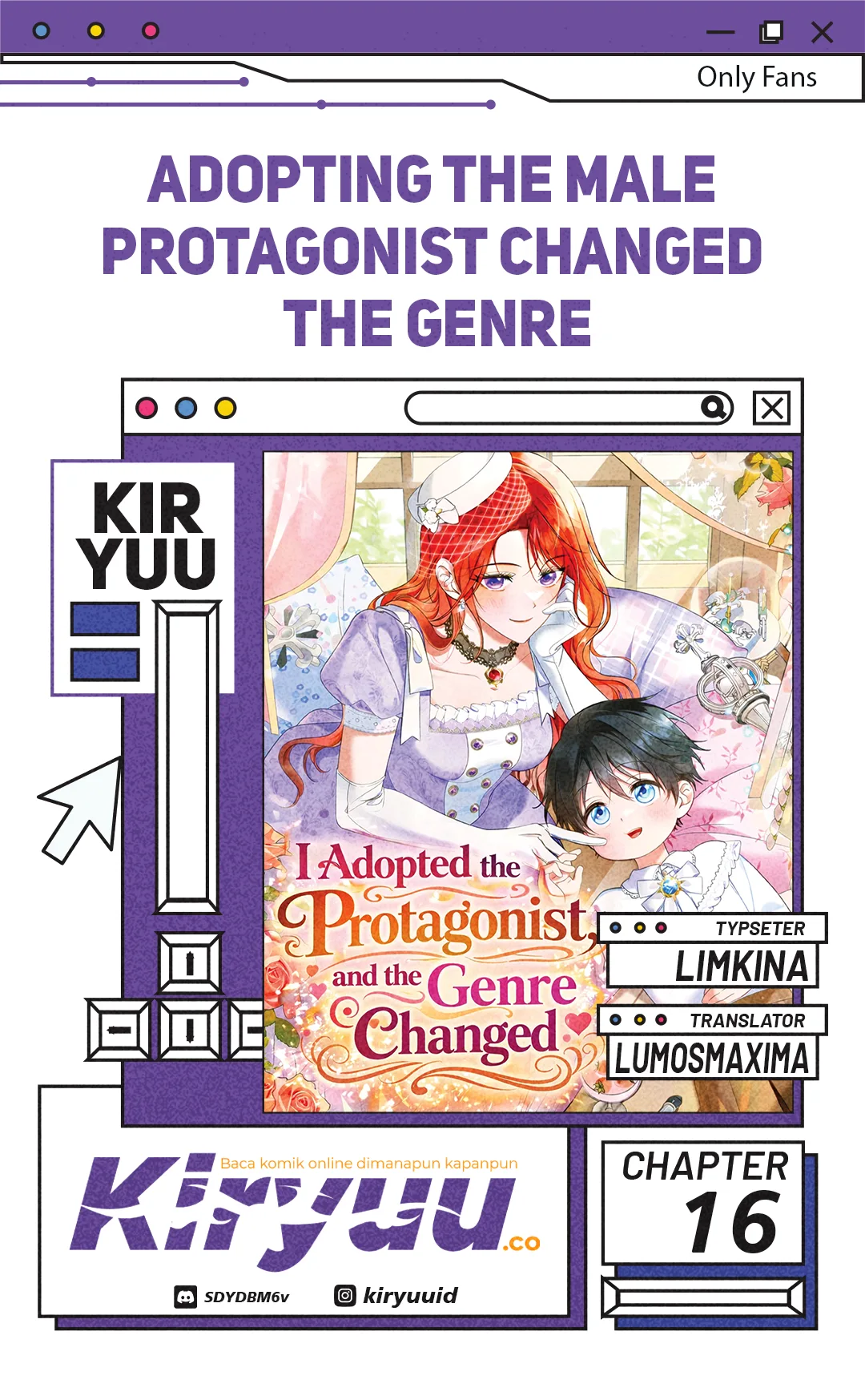 Adopting the Male Protagonist Changed the Genre Chapter 16 - halaman 1