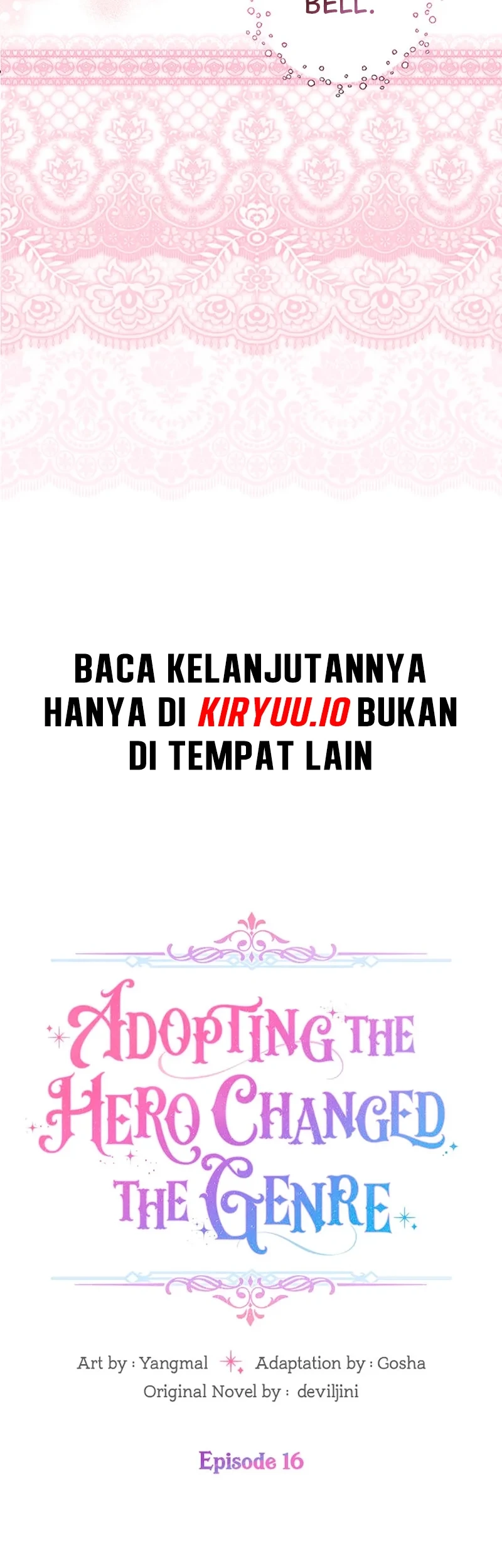 Adopting the Male Protagonist Changed the Genre Chapter 16 - halaman 21