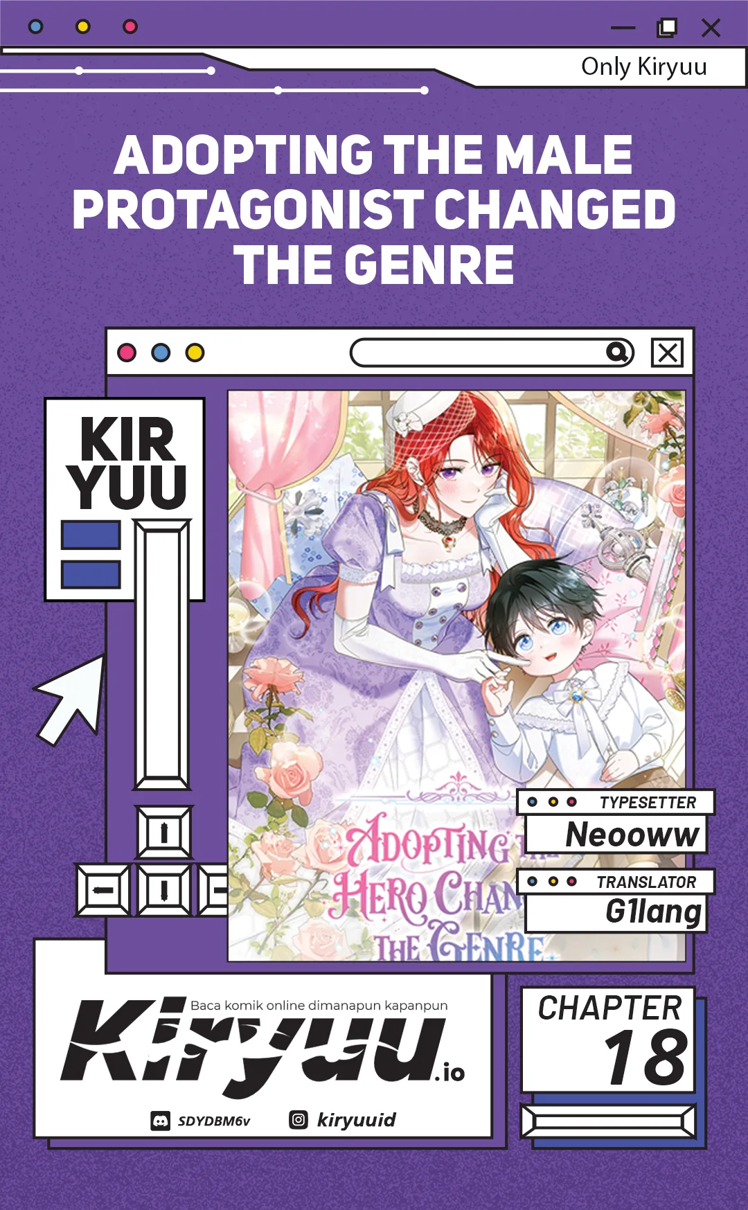 Adopting the Male Protagonist Changed the Genre Chapter 18 - halaman 1