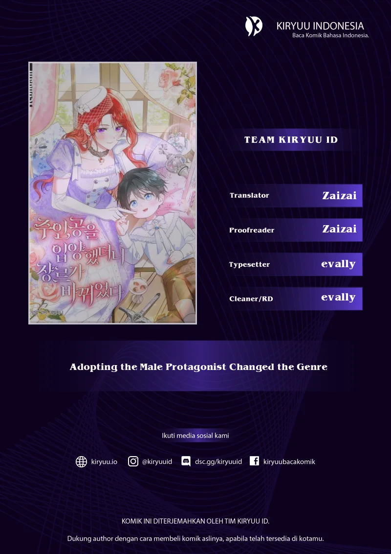 Adopting the Male Protagonist Changed the Genre Chapter 19 - halaman 1
