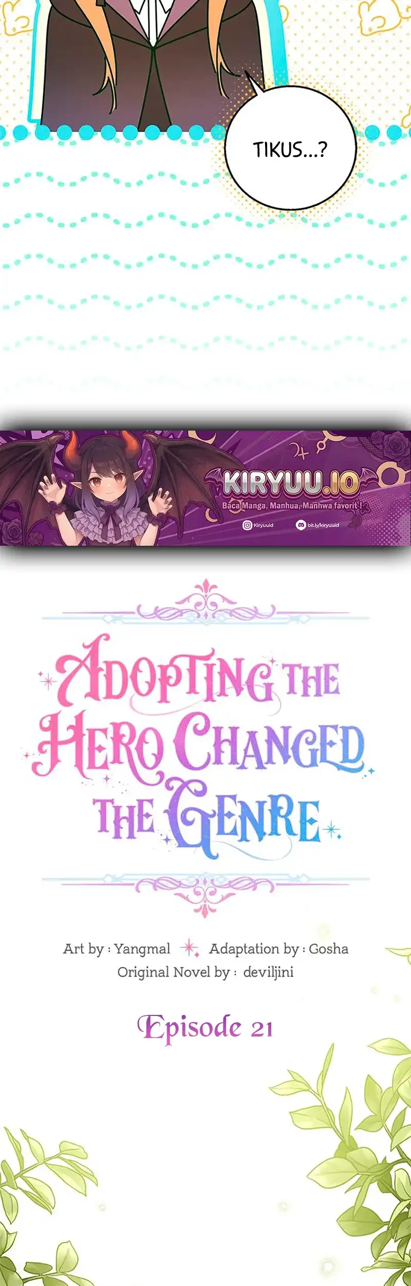 Adopting the Male Protagonist Changed the Genre Chapter 21 - halaman 6