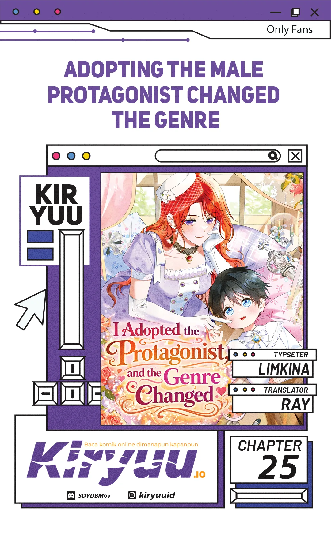 Adopting the Male Protagonist Changed the Genre Chapter 25 - halaman 1