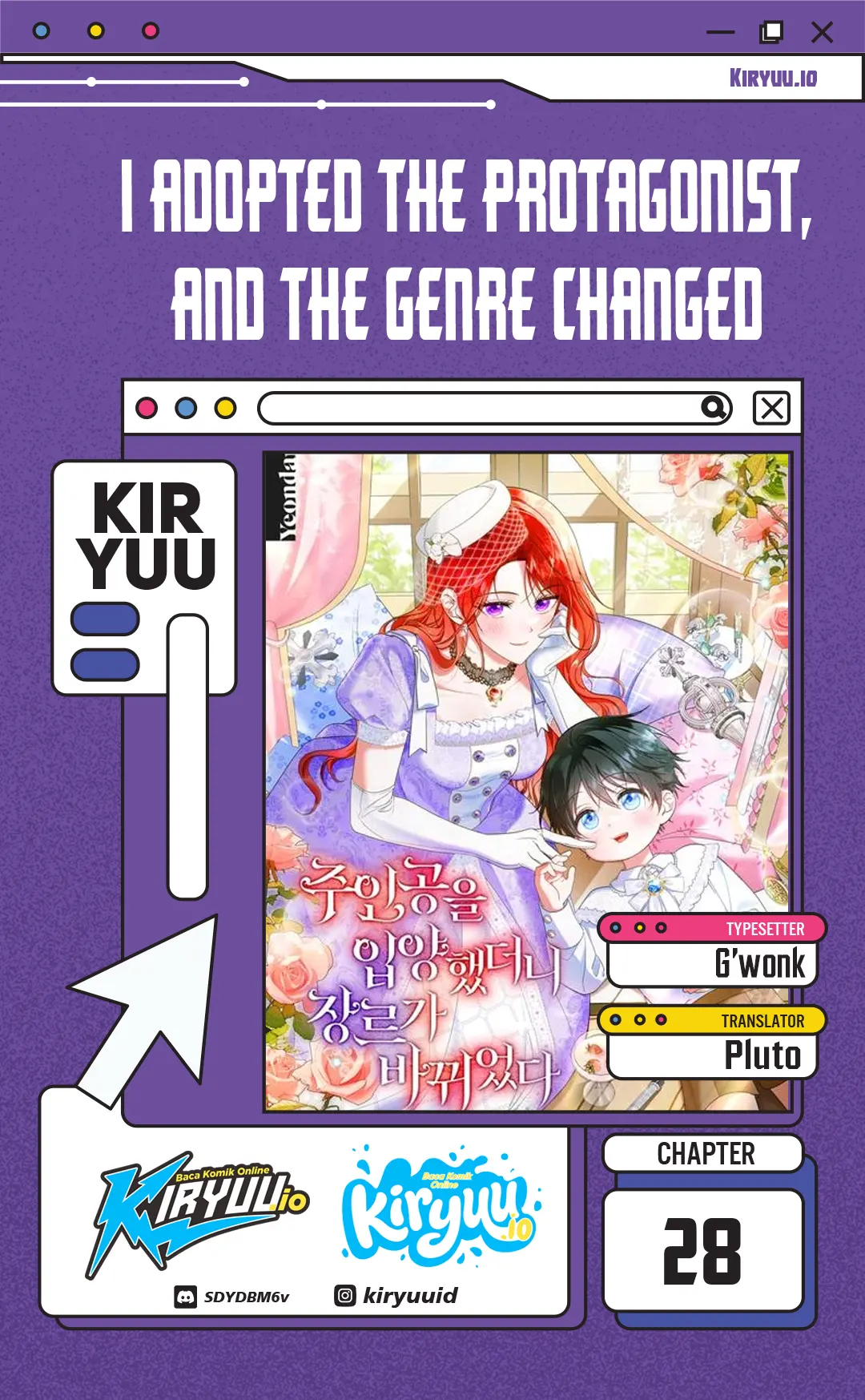Adopting the Male Protagonist Changed the Genre Chapter 28 - halaman 1