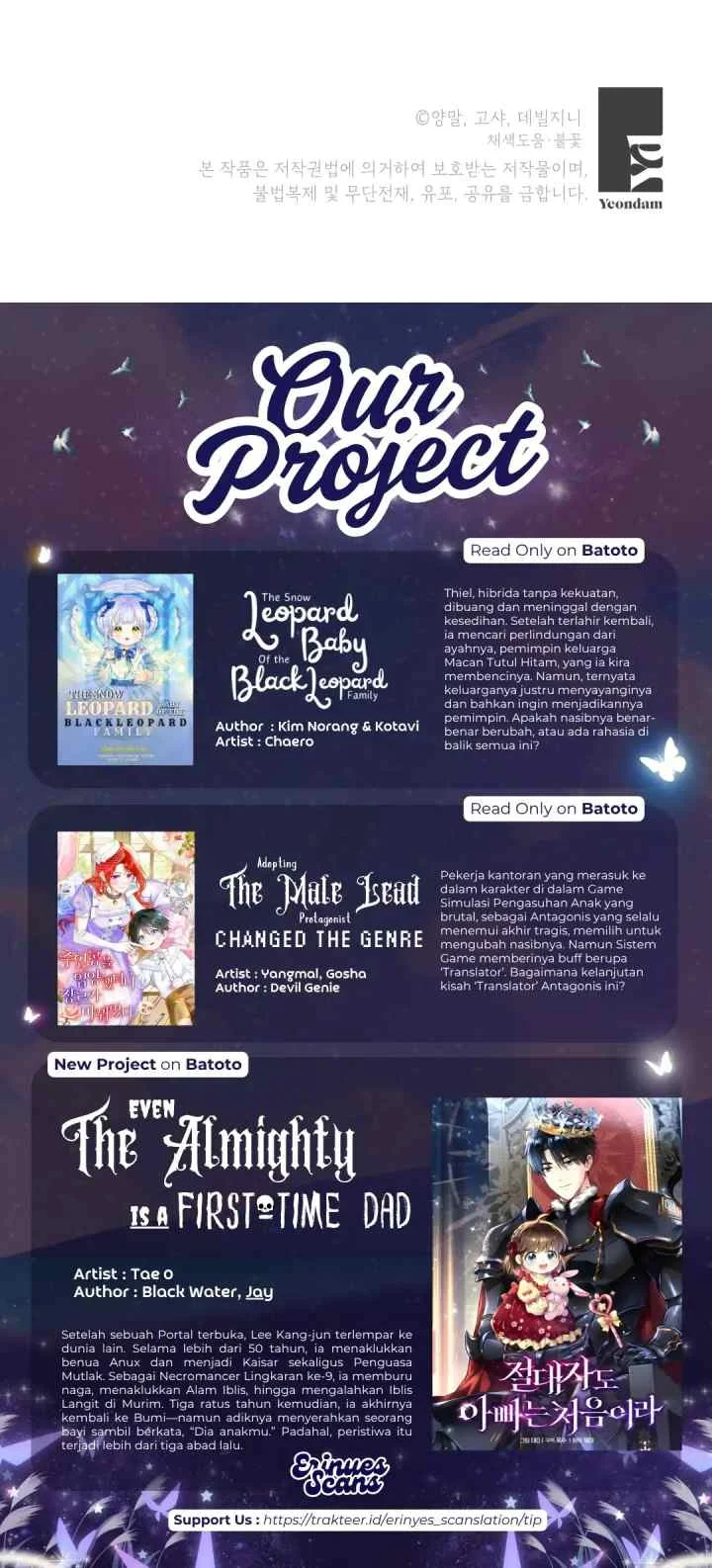 Adopting the Male Protagonist Changed the Genre Chapter 3 - halaman 58