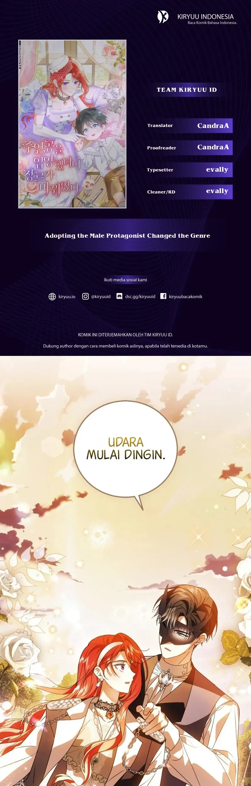 Adopting the Male Protagonist Changed the Genre Chapter 36 - halaman 2