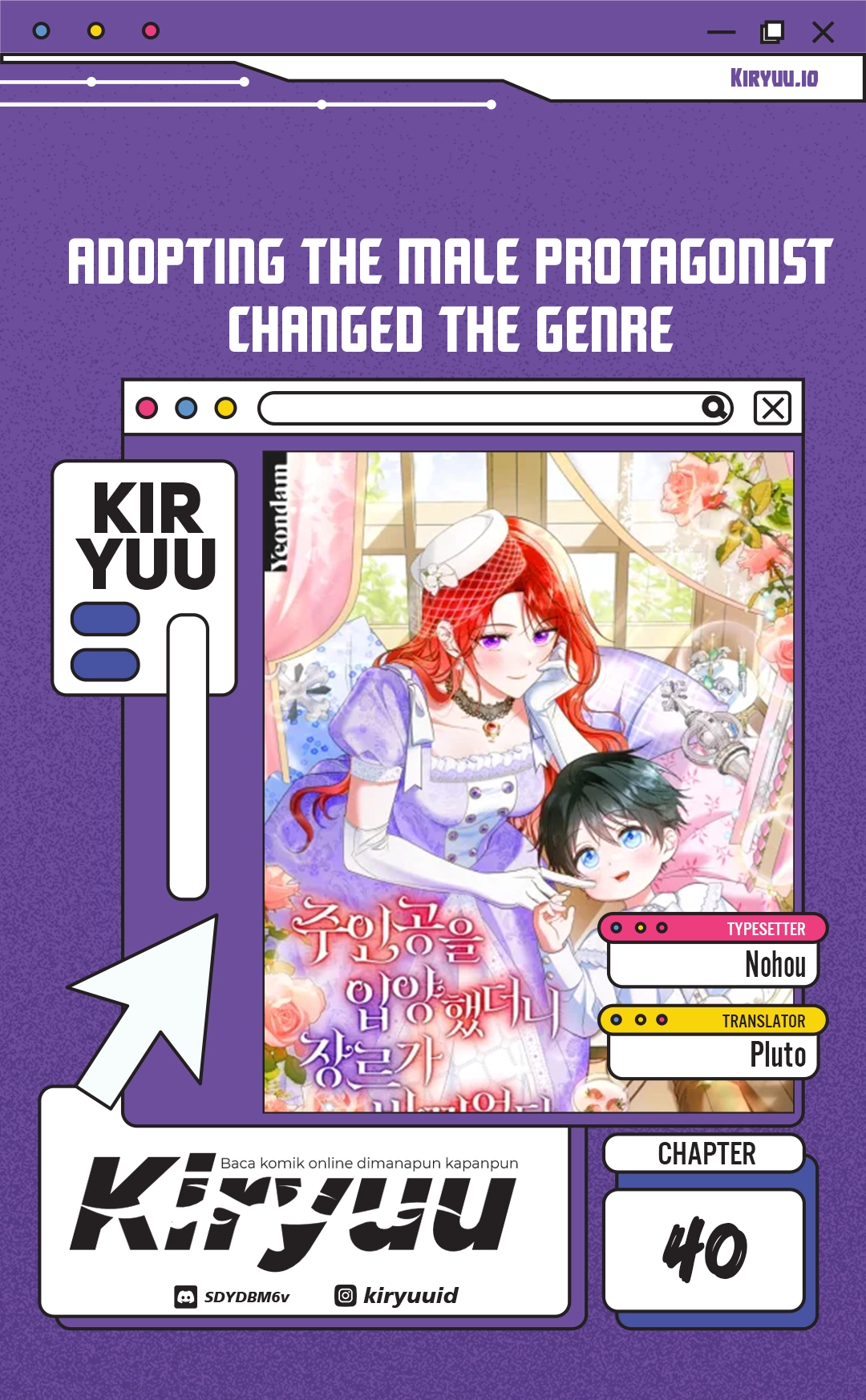 Adopting the Male Protagonist Changed the Genre Chapter 40 - halaman 3