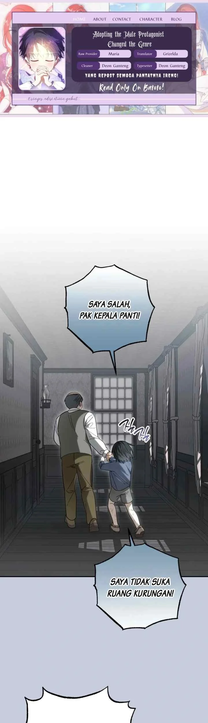 Adopting the Male Protagonist Changed the Genre Chapter 6 - halaman 1