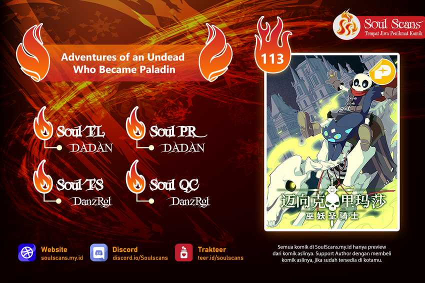 Adventures of an Undead Who Became Paladin Chapter 113 - halaman 1