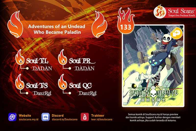 Adventures of an Undead Who Became Paladin Chapter 133 - halaman 1