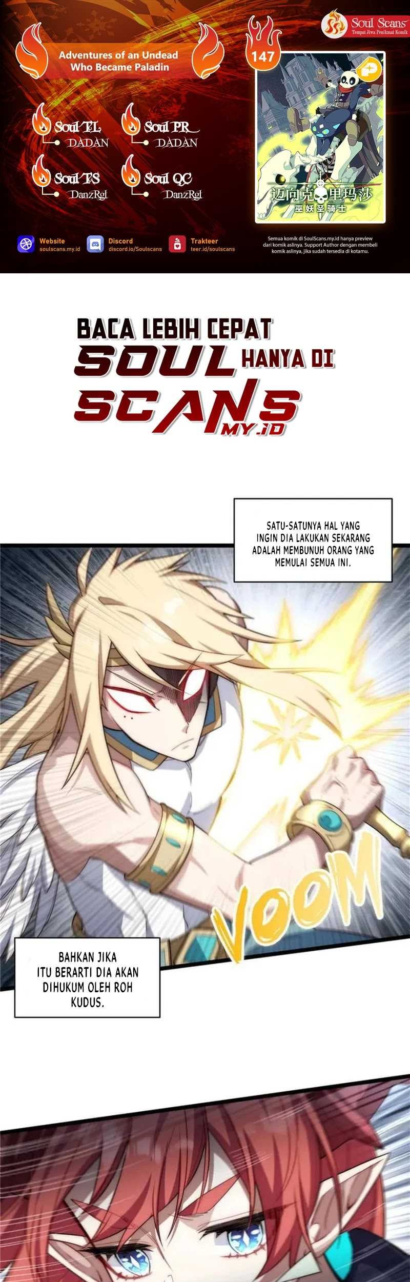 Adventures of an Undead Who Became Paladin Chapter 147 - halaman 1