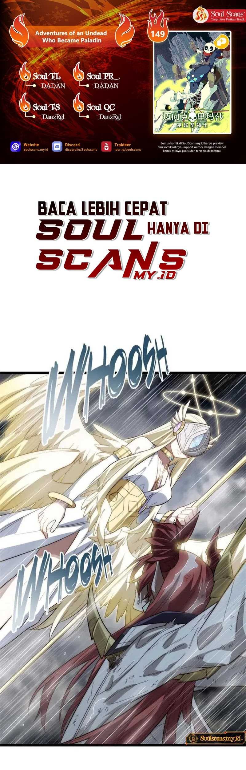 Adventures of an Undead Who Became Paladin Chapter 149 - halaman 1