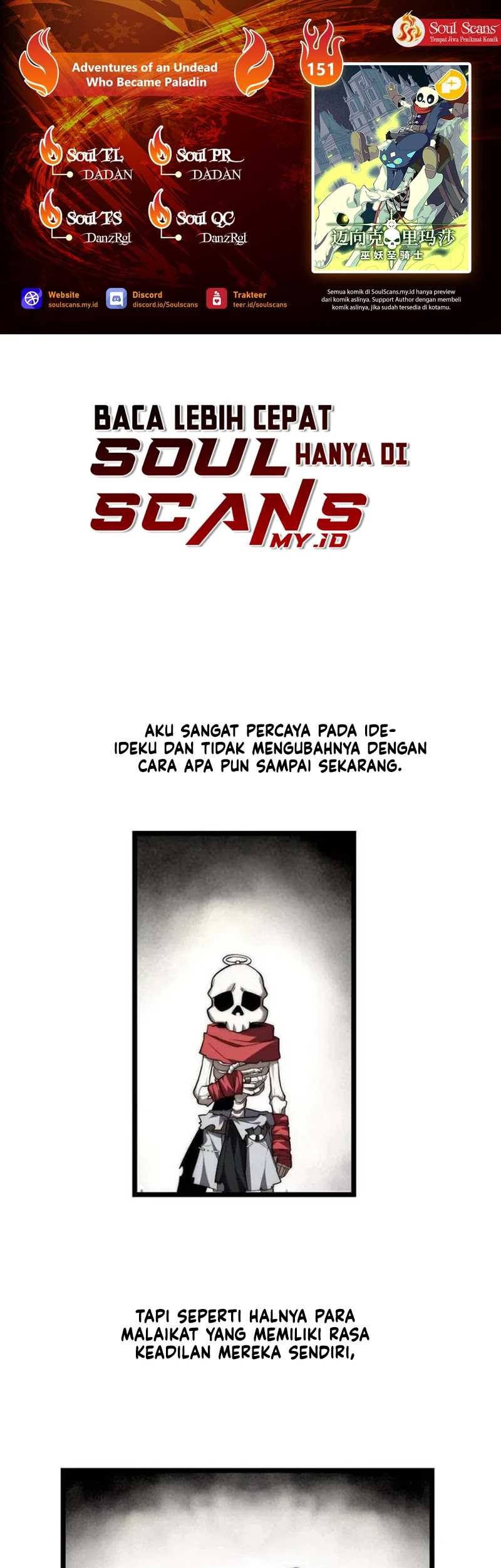 Adventures of an Undead Who Became Paladin Chapter 151 - halaman 1