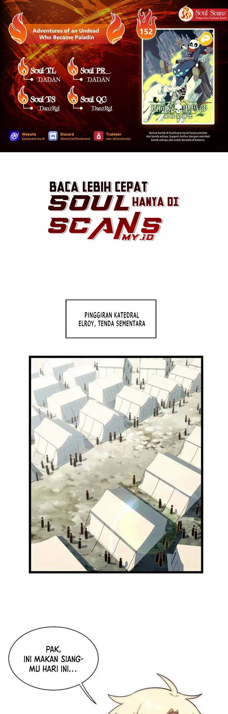 Adventures of an Undead Who Became Paladin Chapter 152 - halaman 1