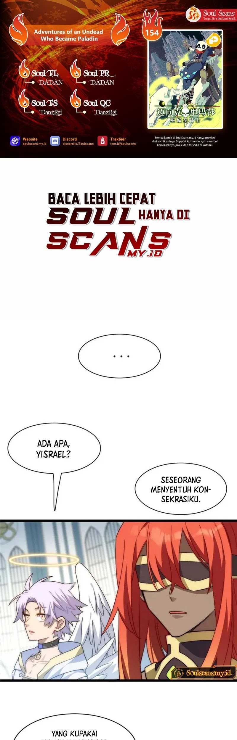 Adventures of an Undead Who Became Paladin Chapter 154 - halaman 1