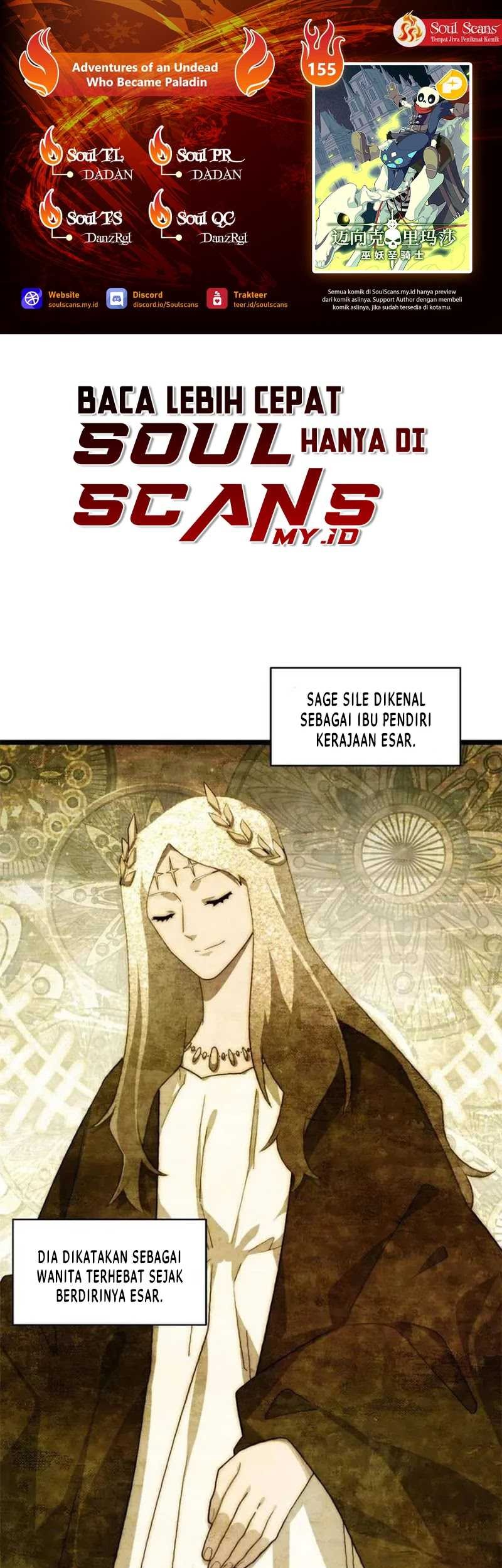 Adventures of an Undead Who Became Paladin Chapter 155 - halaman 1
