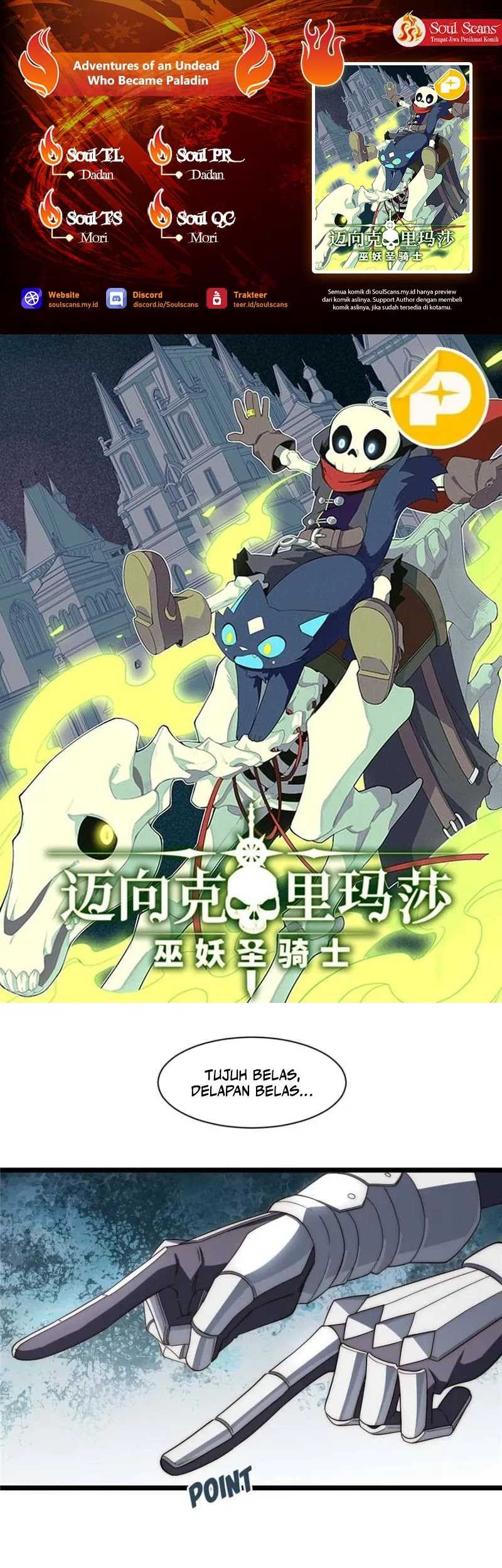 Adventures of an Undead Who Became Paladin Chapter 184 - halaman 1