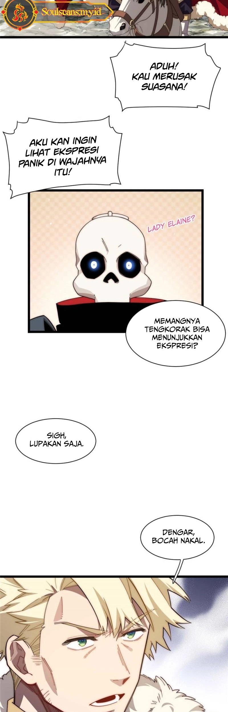 Adventures of an Undead Who Became Paladin Chapter 188 - halaman 29