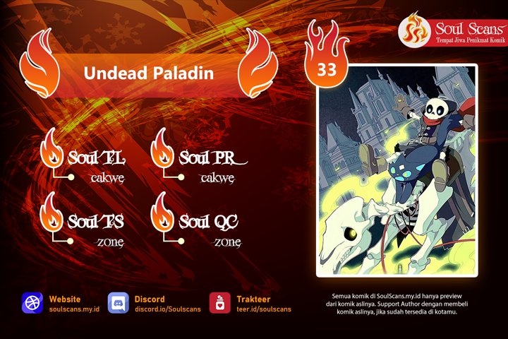Adventures of an Undead Who Became Paladin Chapter 33 - halaman 1