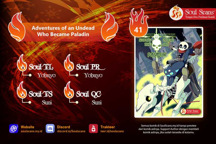 Adventures of an Undead Who Became Paladin Chapter 41 - halaman 1