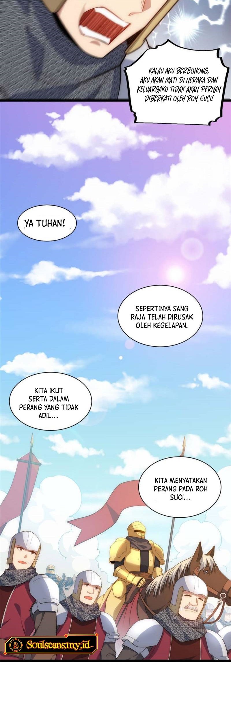 Adventures of an Undead Who Became Paladin Chapter 44 - halaman 18