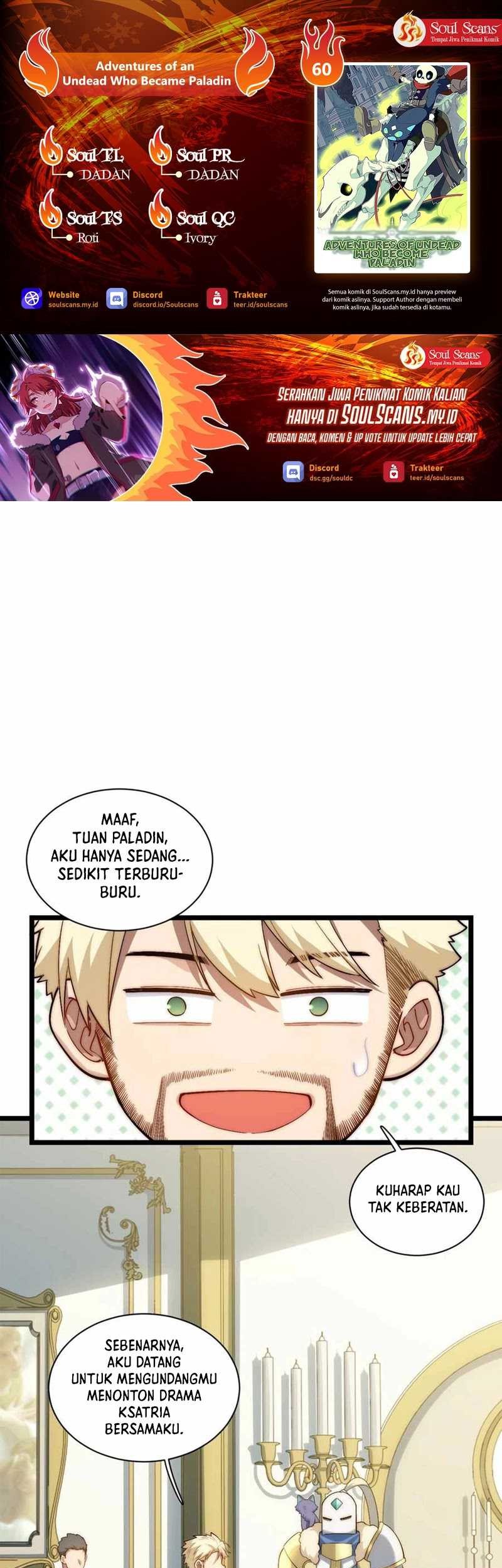 Adventures of an Undead Who Became Paladin Chapter 60 - halaman 1