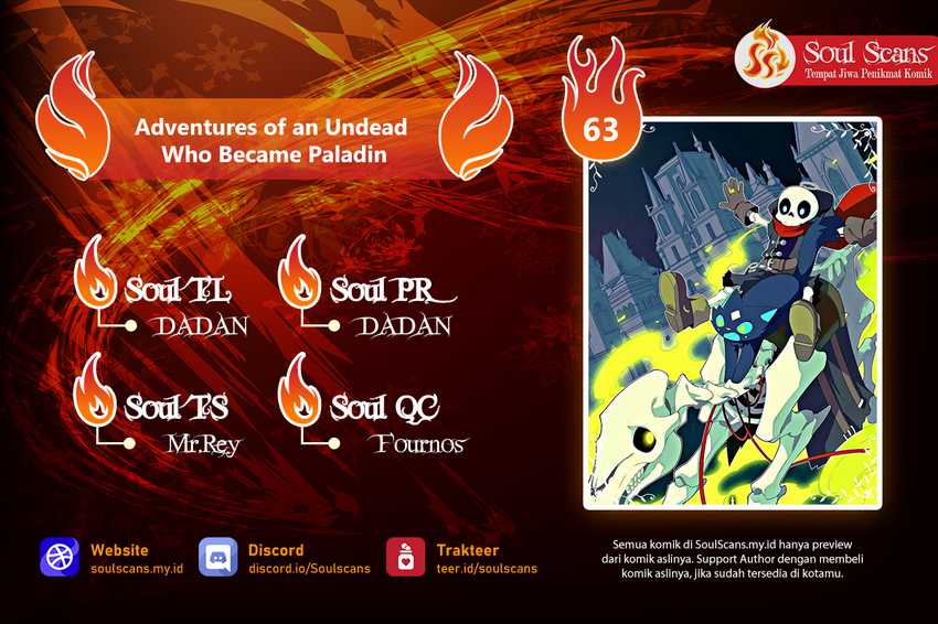 Adventures of an Undead Who Became Paladin Chapter 63 - halaman 1