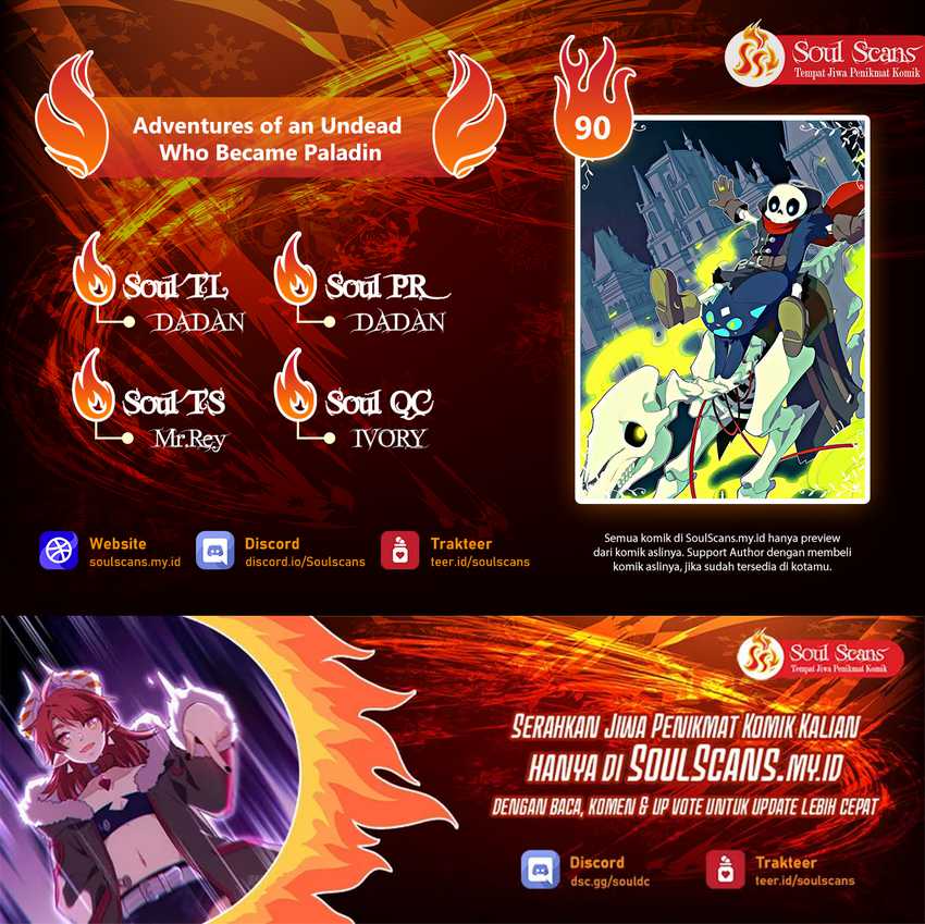 Adventures of an Undead Who Became Paladin Chapter 90 - halaman 1