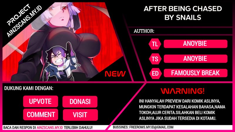 After Being Chased By Snails Chapter 10 - halaman 1