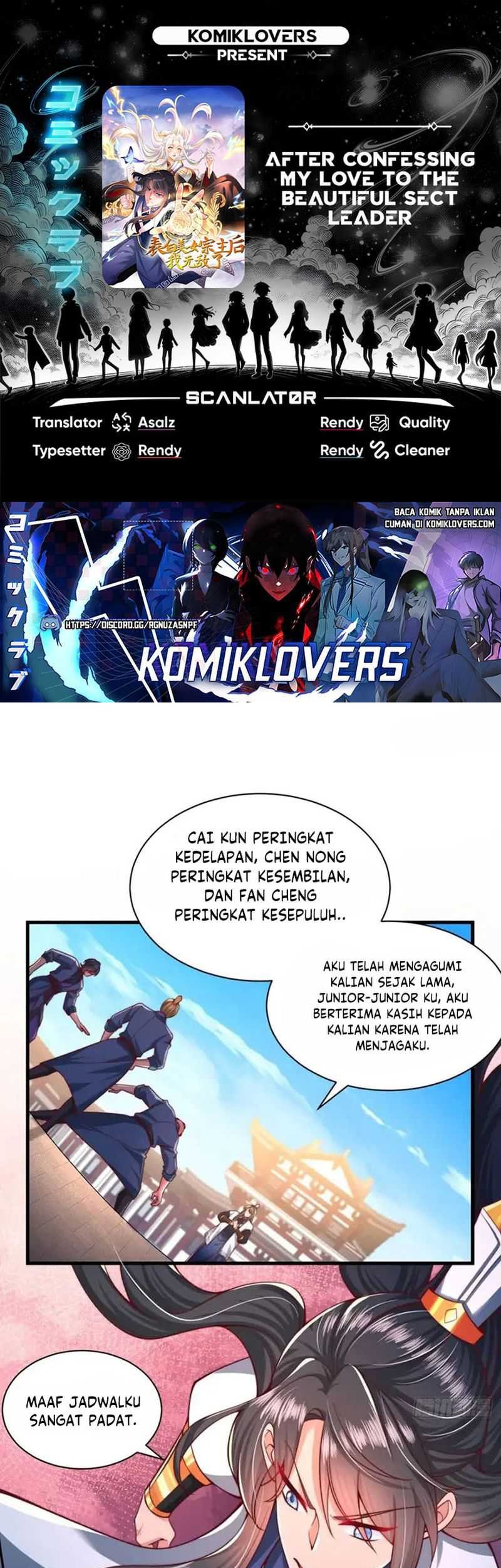After Confessing My Love to the Beautiful Sect Leader, I Become Invincible? Chapter 11 - halaman 1