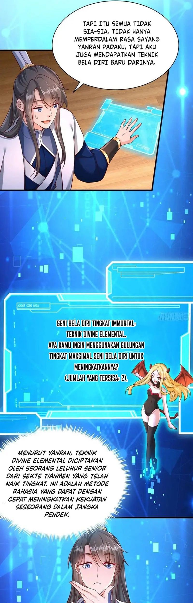 After Confessing My Love to the Beautiful Sect Leader, I Become Invincible? Chapter 14 - halaman 9