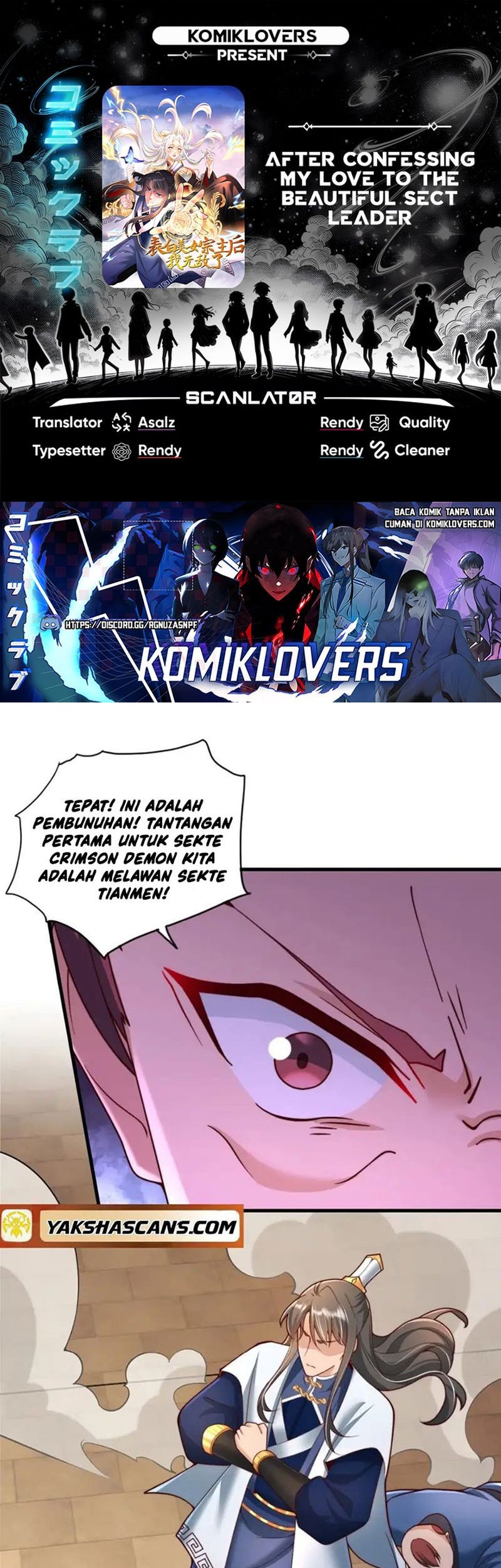 After Confessing My Love to the Beautiful Sect Leader, I Become Invincible? Chapter 18 - halaman 1