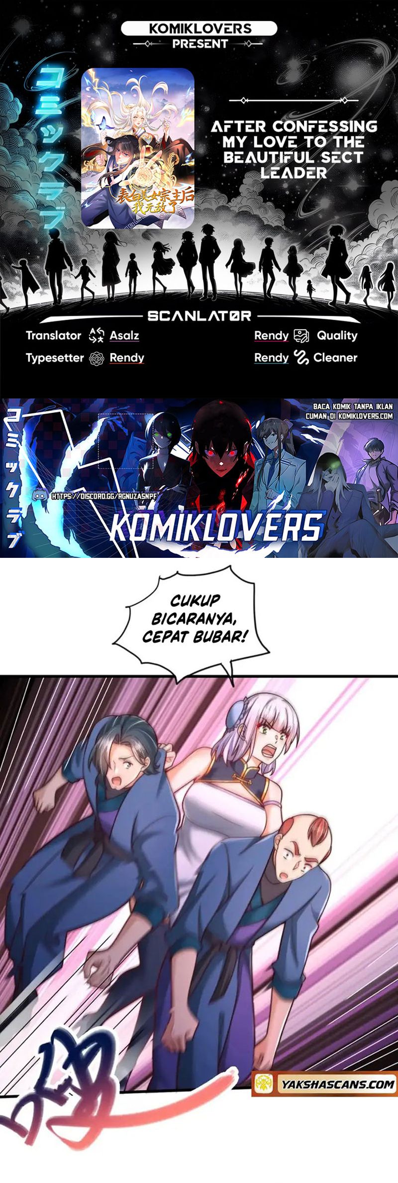After Confessing My Love to the Beautiful Sect Leader, I Become Invincible? Chapter 20 - halaman 1