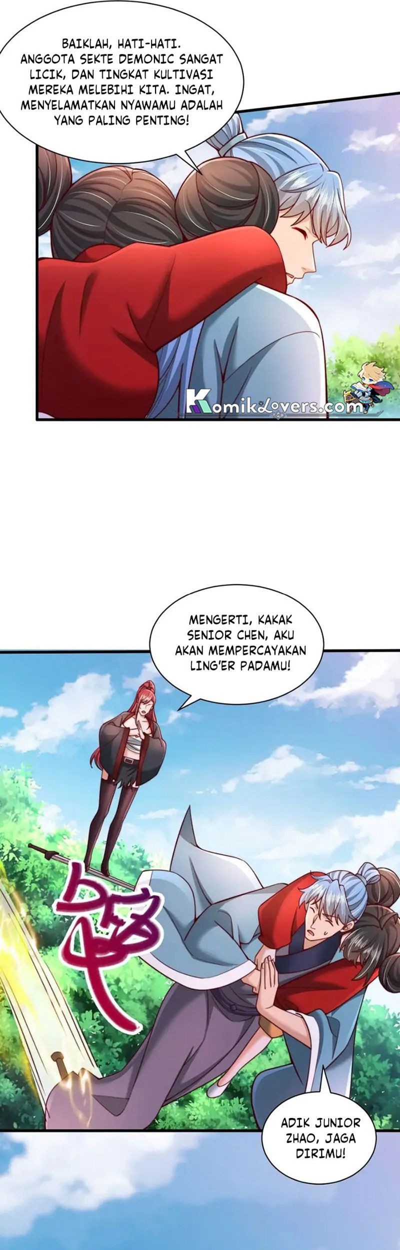 After Confessing My Love to the Beautiful Sect Leader, I Become Invincible? Chapter 20 - halaman 13
