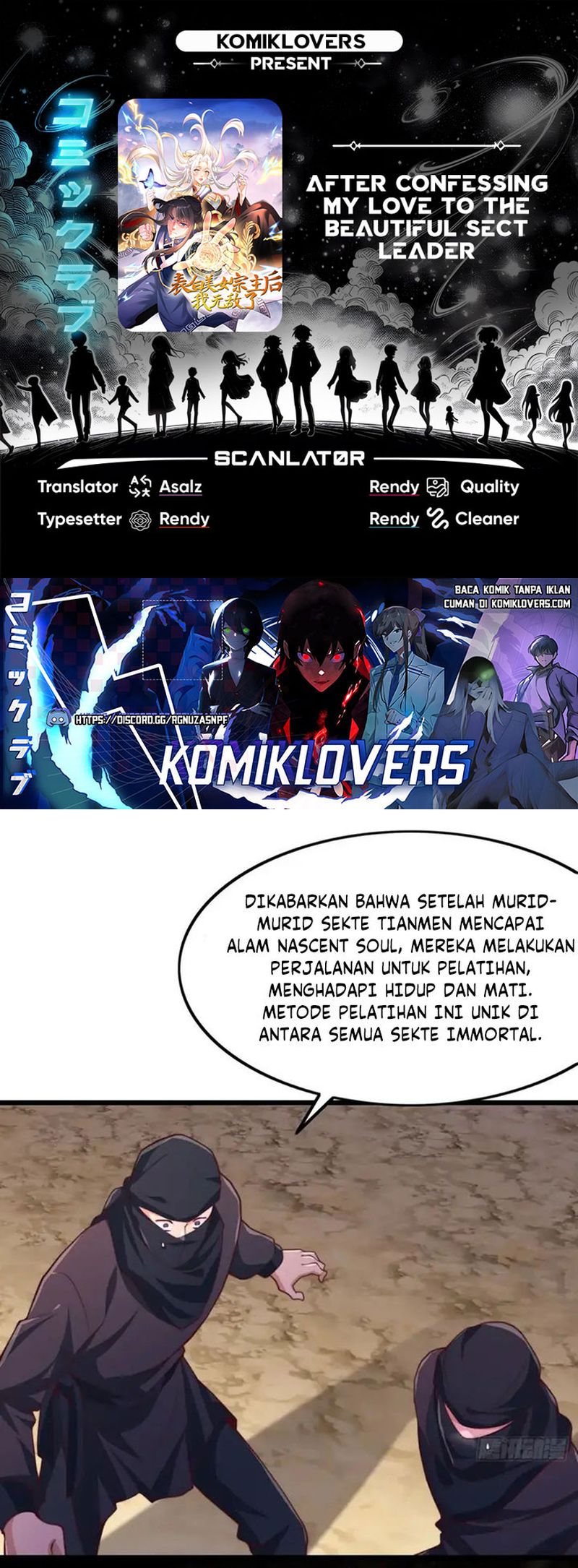 After Confessing My Love to the Beautiful Sect Leader, I Become Invincible? Chapter 21 - halaman 1